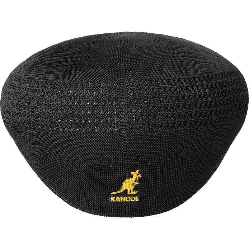 boina-negra-con-logo-dorado-tropic-504-ventair-black-gold-de-kangol boina-negra-con-logo-dorado-tropic-504-ventair-black-gold-de-kangol
