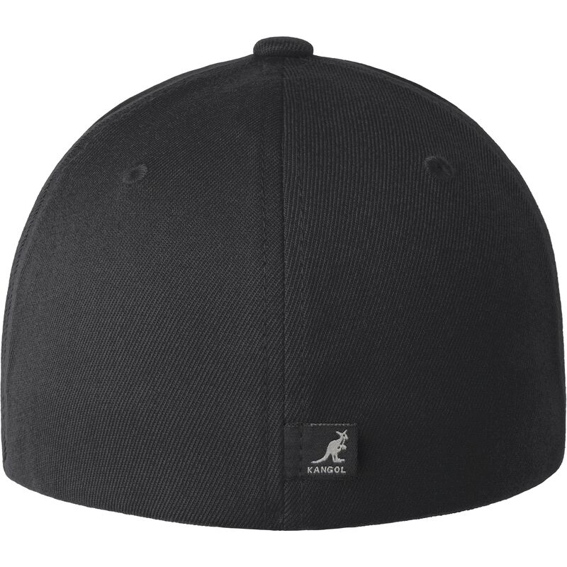 casquette-courbee-noire-ajustee-wool-flexfit-baseball-beluga-black-kangol casquette-courbee-noire-ajustee-wool-flexfit-baseball-beluga-black-kangol