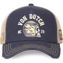 cappellino-trucker-blu-marino-e-beige-crew30-di-von-dutch