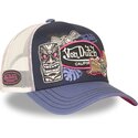 trucker-cap-violett-patches14-von-von-dutch
