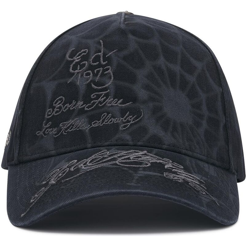casquette-courbee-noire-snapback-spiderweb-ed-hardy casquette-courbee-noire-snapback-spiderweb-ed-hardy