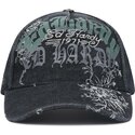 mutzen-gebogen-schwarz-verstellbares-band-distressed-floral-gothic-von-ed-hardy