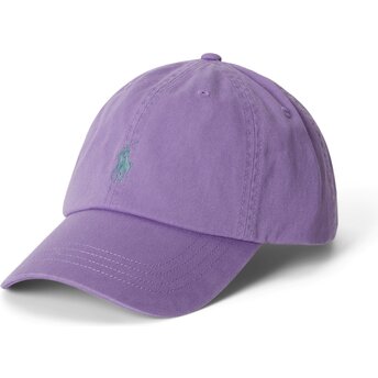 Mützen gebogen violett verstellbares band Cotton Chino Classic Sport von Polo Ralph Lauren