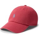 mutzen-gebogen-rot-verstellbares-band-cotton-chino-classic-sport-von-polo-ralph-lauren