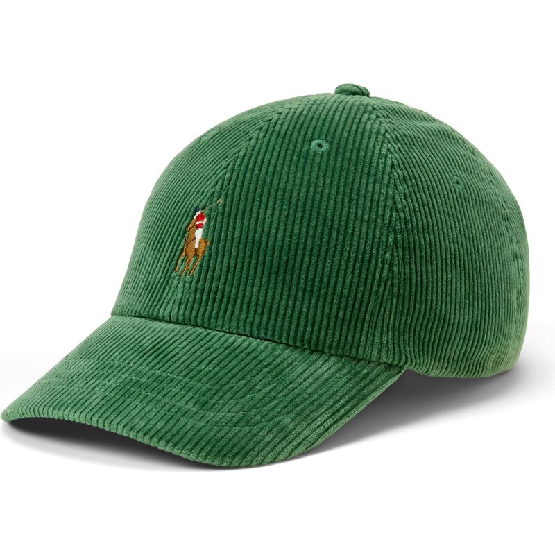 cappello-curvo-verde-cinghia-regolabile-corduroy-di-polo-ralph-lauren cappello-curvo-verde-cinghia-regolabile-corduroy-di-polo-ralph-lauren