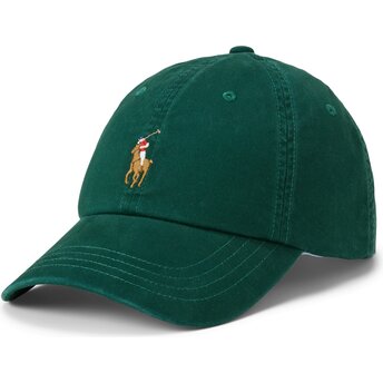 Mützen gebogen grün verstellbares band Classic Sport College Green von Polo Ralph Lauren