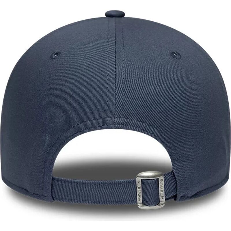 cappello-curvo-grigio-cinghia-regolabile-9forty-league-essential-dei-los-angeles-dodgers-mlb-di-new-era