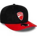 mutzen-gebogen-schwarz-snapback-9seventy-stretch-snap-contrast-visor-der-ducati-motor-motogp-von-new-era