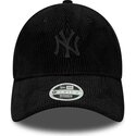 cappello-curvo-nero-cinghia-regolabile-9forty-cord-dei-new-york-yankees-mlb-di-new-era
