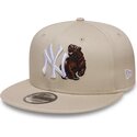 mutzen-flach-beige-snapback-9fifty-outdoor-icon-der-new-york-yankees-mlb-von-new-era