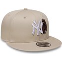mutzen-flach-beige-snapback-9fifty-outdoor-icon-der-new-york-yankees-mlb-von-new-era