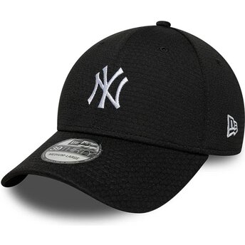 Mützen gebogen schwarz angepasst 39THIRTY Stretch Mesh der New York Yankees MLB von New Era