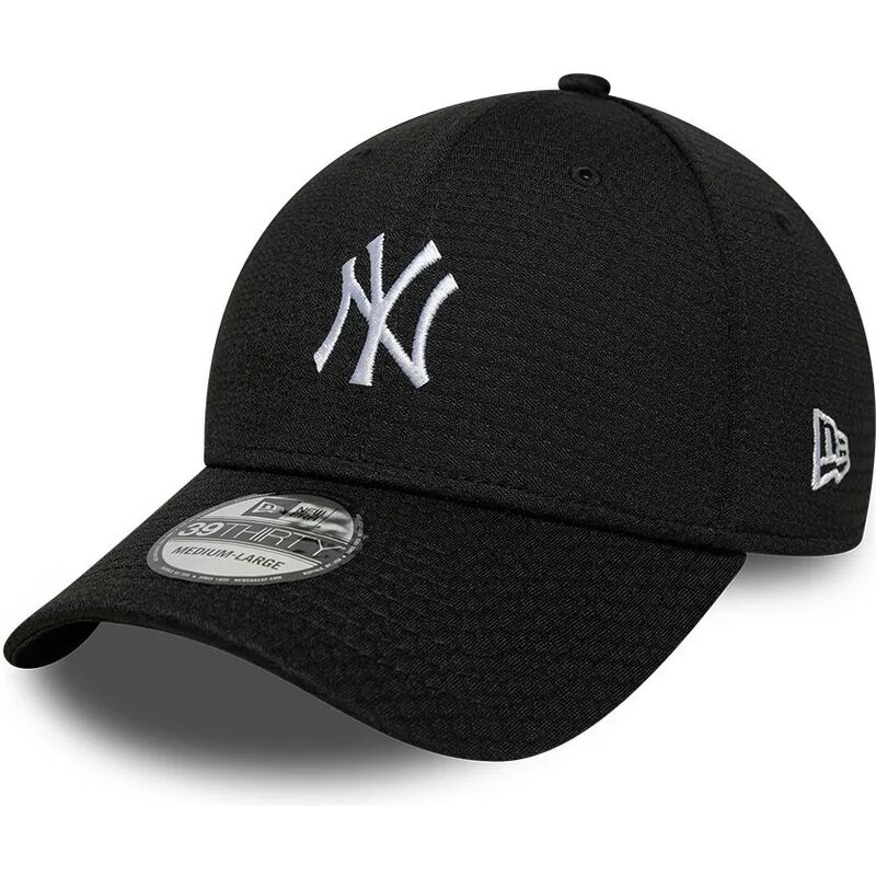 cappello-curvo-nero-aderente-39thirty-stretch-mesh-dei-new-york-yankees-mlb-di-new-era