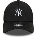 cappello-curvo-nero-aderente-39thirty-stretch-mesh-dei-new-york-yankees-mlb-di-new-era