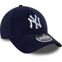 mutzen-gebogen-marineblau-snapback-9forty-m-crown-fleece-der-new-york-yankees-mlb-von-new-era