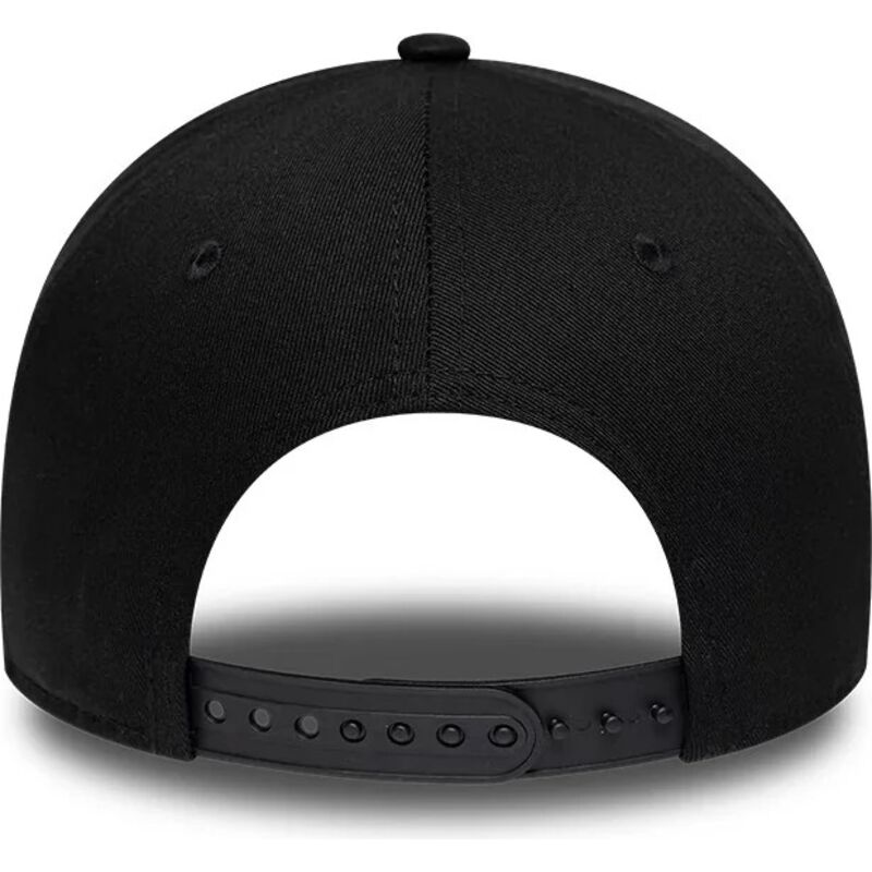cappello-curvo-nero-snapback-9forty-e-frame-rubber-dei-new-york-di-new-era cappello-curvo-nero-snapback-9forty-e-frame-rubber-dei-new-york-di-new-era