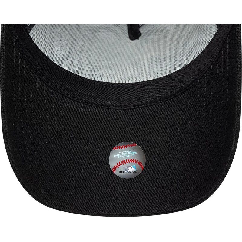 casquette-courbee-noire-snapback-e-frame-mythical-icon-los-angeles-dodgers-mlb-new-era