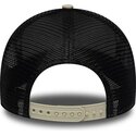 cappello-curvo-beige-snapback-a-frame-league-essential-dei-new-york-yankees-mlb-di-new-era
