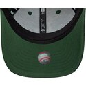 casquette-courbee-verte-snapback-pour-femme-avec-logo-vert-9forty-m-crown-chunky-cord-los-angeles-dodgers-mlb-new-era