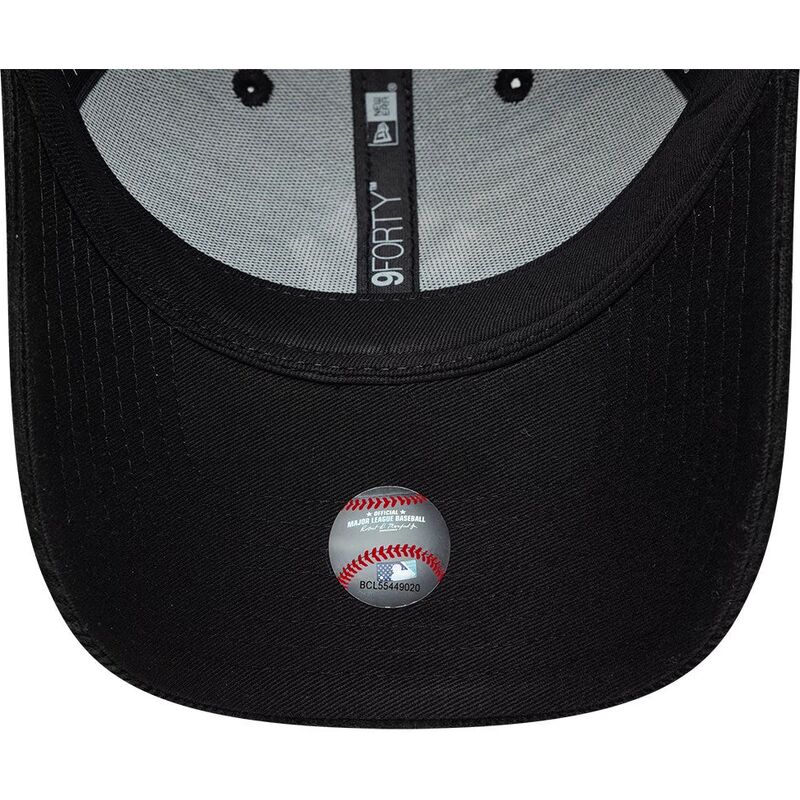 cappello-curvo-nero-snapback-9forty-entry-cord-dei-new-york-yankees-mlb-di-new-era cappello-curvo-nero-snapback-9forty-entry-cord-dei-new-york-yankees-mlb-di-new-era