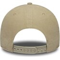 cappello-curvo-beige-snapback-9forty-entry-cord-dei-new-york-yankees-mlb-di-new-era