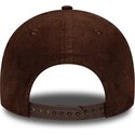 mutzen-gebogen-braun-snapback-9forty-entry-cord-der-los-angeles-dodgers-mlb-von-new-era