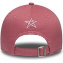 cappello-curvo-rosa-cinghia-regolabile-per-bambino-9forty-space-dei-new-york-yankees-mlb-di-new-era