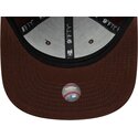 cappello-piatto-marrone-snapback-9fifty-original-fit-league-essential-dei-new-york-yankees-mlb-di-new-era