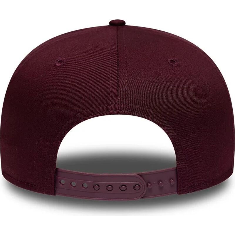 casquette-plate-grenat-snapback-9fifty-original-fit-league-essential-new-york-yankees-mlb-new-era