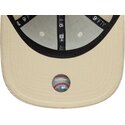 mutzen-flach-beige-snapback-9fifty-cord-visor-der-new-york-yankees-mlb-von-new-era