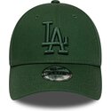 cappello-curvo-verde-cinghia-regolabile-per-bambino-9forty-league-essential-dei-los-angeles-dodgers-mlb-di-new-era