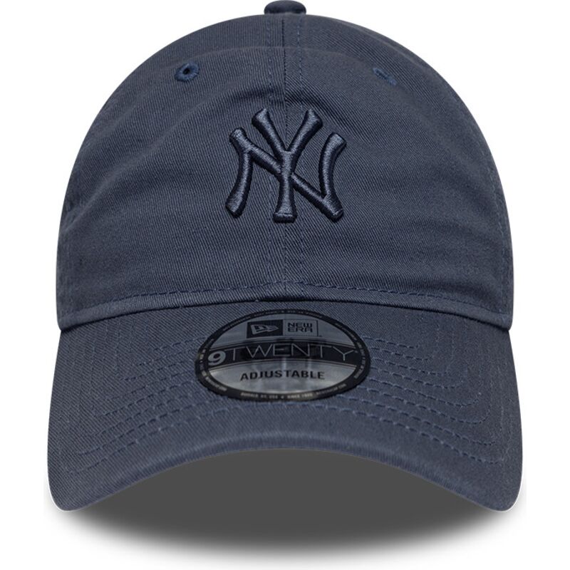 mutzen-gebogen-blau-verstellbares-band-9twenty-washed-midi-der-new-york-yankees-mlb-von-new-era