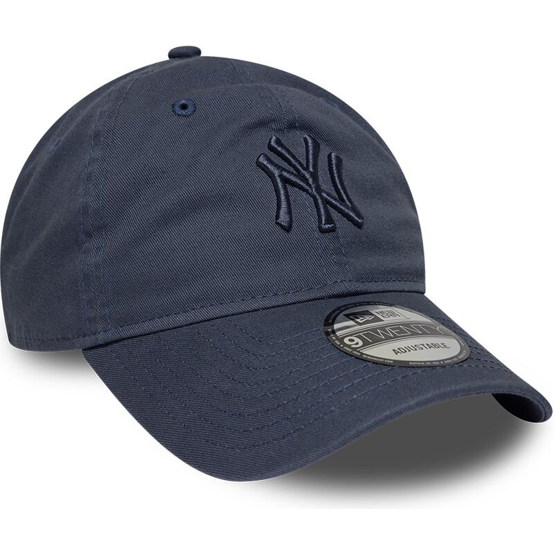 cappello-curvo-blu-cinghia-regolabile-9twenty-washed-midi-dei-new-york-yankees-mlb-di-new-era