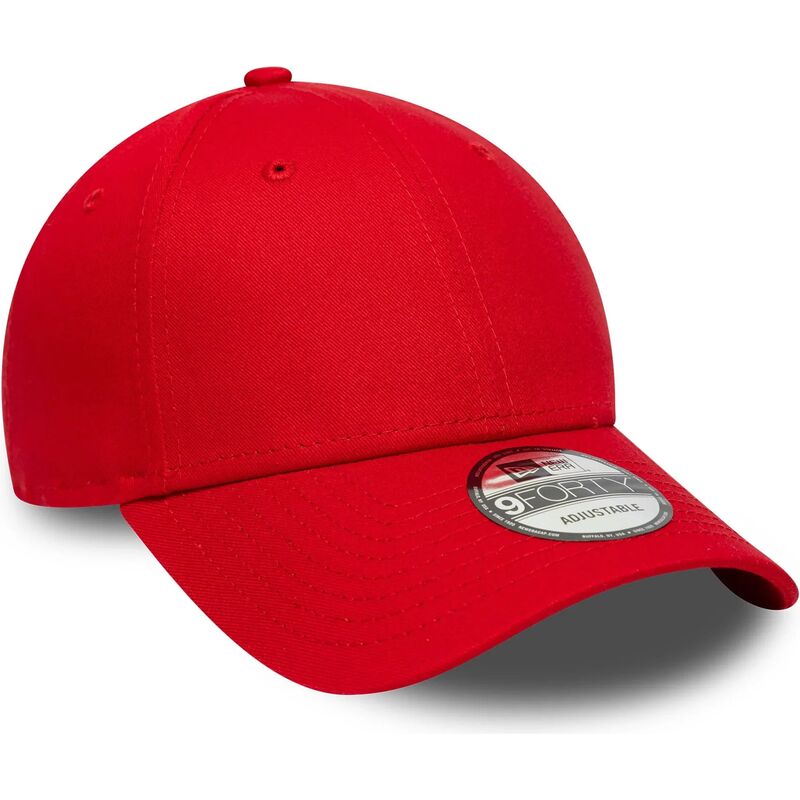 cappellino-curvo-rosso-regolabile-9forty-basic-flag-di-new-era