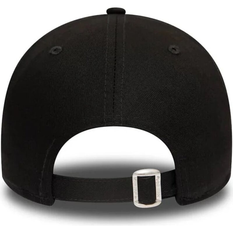 cappellino-con-visiera-curva-nero-regolabile-con-logo-nero-9forty-league-essential-dei-los-angeles-dodgers-mlb-di-new-era cappellino-con-visiera-curva-nero-regolabile-con-logo-nero-9forty-league-essential-dei-los-angeles-dodgers-mlb-di-new-era
