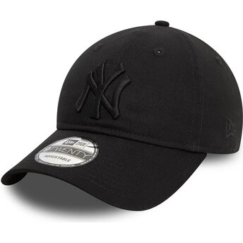 Mützen gebogen schwarz verstellbares band 9TWENTY League Essential der New York Yankees MLB von New Era