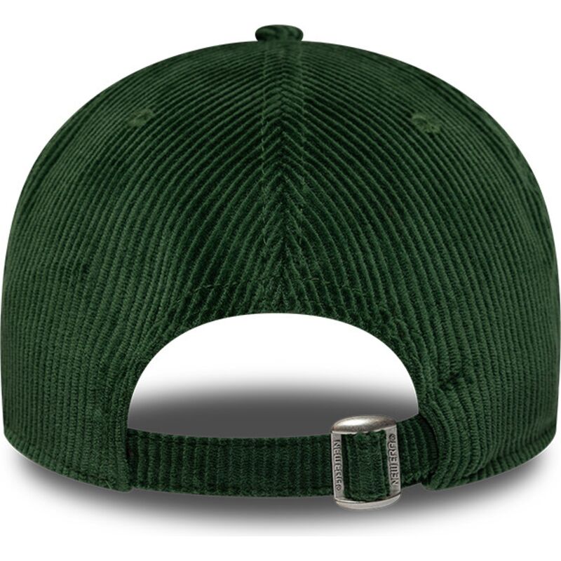 cappello-curvo-verde-cinghia-regolabile-9twenty-a-frame-cord-script-dei-los-angeles-dodgers-mlb-di-new-era