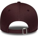 cappello-curvo-rosso-cinghia-regolabile-9forty-league-essential-dei-new-york-yankees-mlb-di-new-era