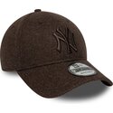 mutzen-gebogen-braun-snapback-9forty-winter-der-new-york-yankees-mlb-von-new-era