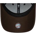 casquette-courbee-marron-snapback-avec-logo-marron-9forty-winter-new-york-yankees-mlb-new-era