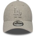 cappello-curvo-beige-snapback-9forty-winter-dei-los-angeles-dodgers-mlb-di-new-era