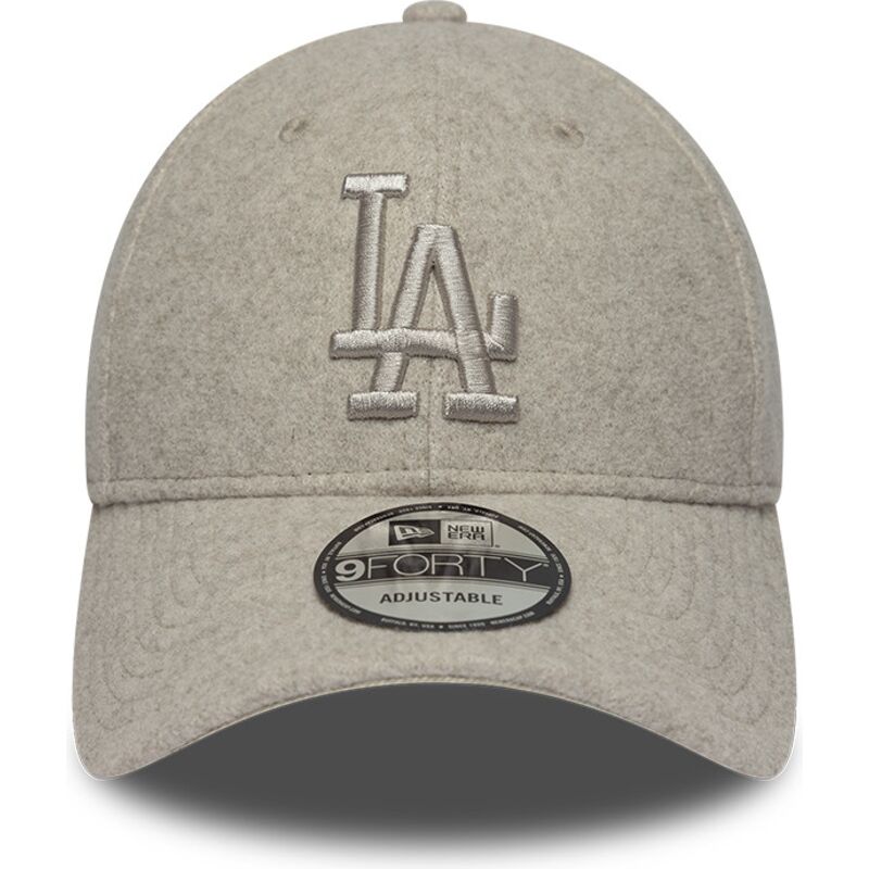 cappello-curvo-beige-snapback-9forty-winter-dei-los-angeles-dodgers-mlb-di-new-era