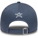 cappello-curvo-blu-cinghia-regolabile-per-bambino-9forty-space-glow-in-the-dark-dei-new-york-yankees-mlb-di-new-era