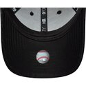 cappello-curvo-nero-cinghia-regolabile-9forty-pattern-velour-dei-new-york-yankees-mlb-di-new-era