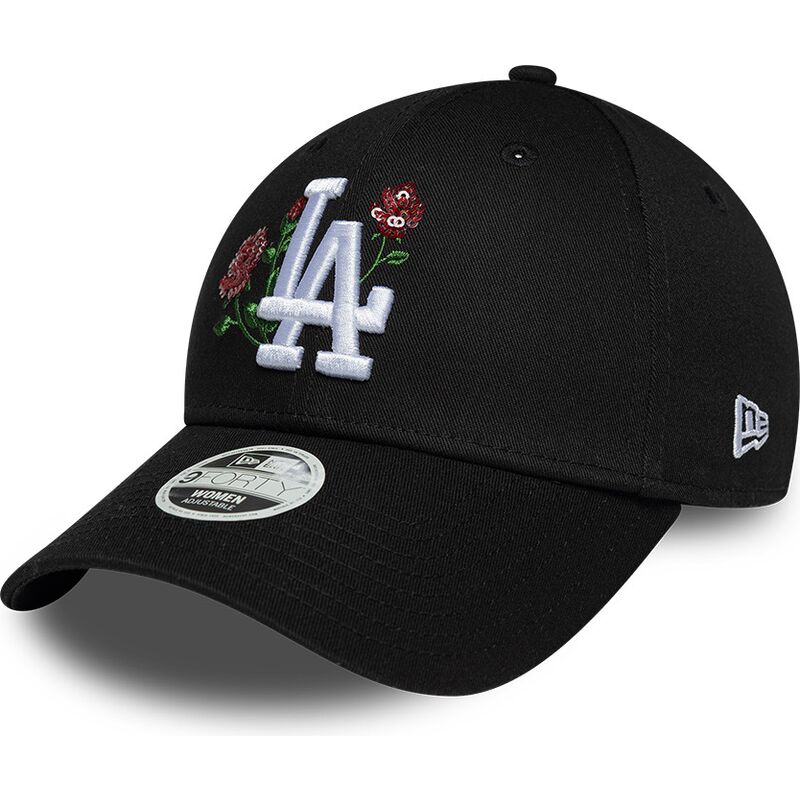 casquette-courbee-noire-snapback-pour-femme-9forty-rose-sequin-los-angeles-dodgers-mlb-new-era casquette-courbee-noire-snapback-pour-femme-9forty-rose-sequin-los-angeles-dodgers-mlb-new-era