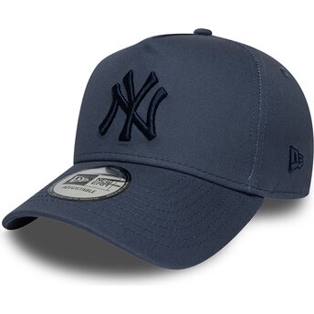 Cappello curvo blu snapback 9FORTY E Frame League Essential dei New York Yankees MLB di New Era