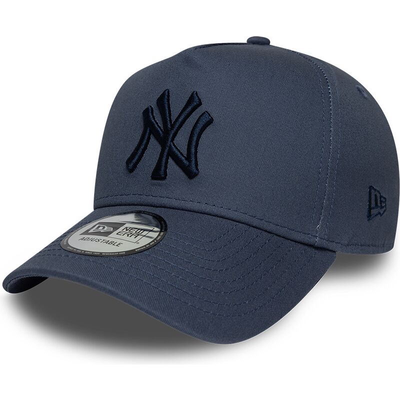 cappello-curvo-blu-snapback-9forty-e-frame-league-essential-dei-new-york-yankees-mlb-di-new-era