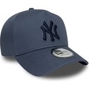 cappello-curvo-blu-snapback-9forty-e-frame-league-essential-dei-new-york-yankees-mlb-di-new-era