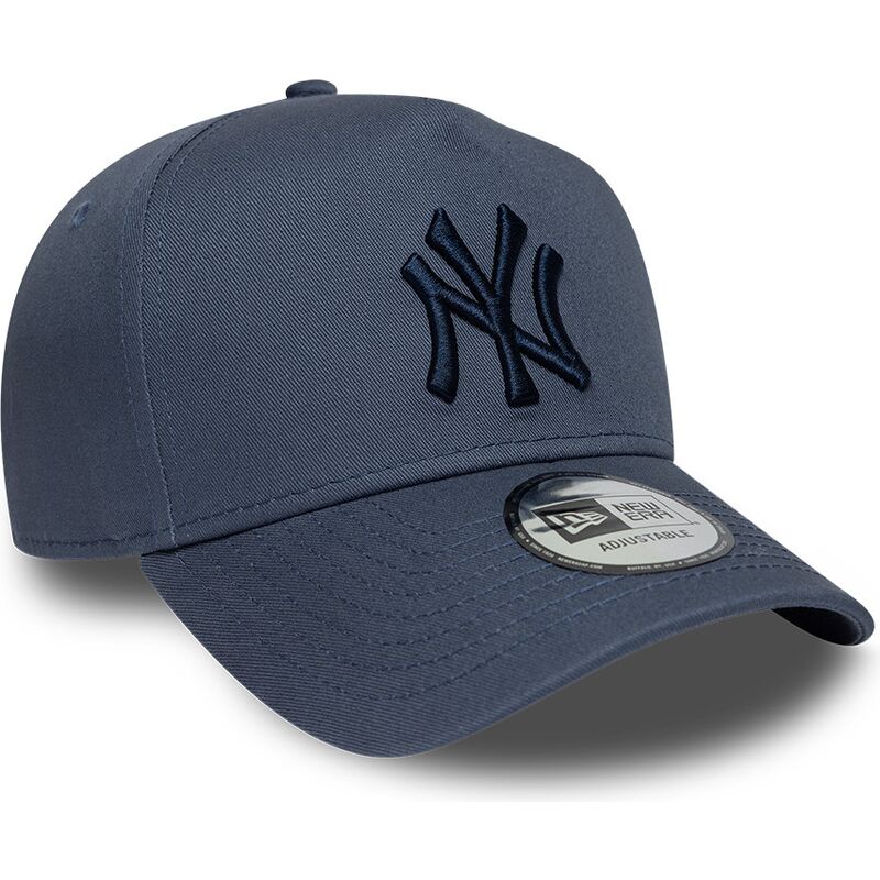 cappello-curvo-blu-snapback-9forty-e-frame-league-essential-dei-new-york-yankees-mlb-di-new-era