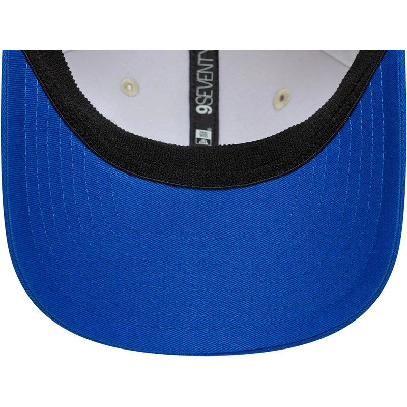 casquette-courbee-beige-et-bleue-snapback-9seventy-stretch-snap-contrast-visor-alpine-f1-team-formula-1-new-era